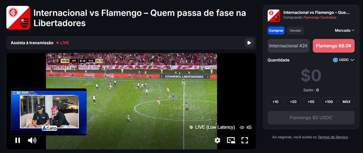 Vai dar Flamengo? ou Inter?

Deixa ai sua previsão 👇

#TriadLive #INTxFLA