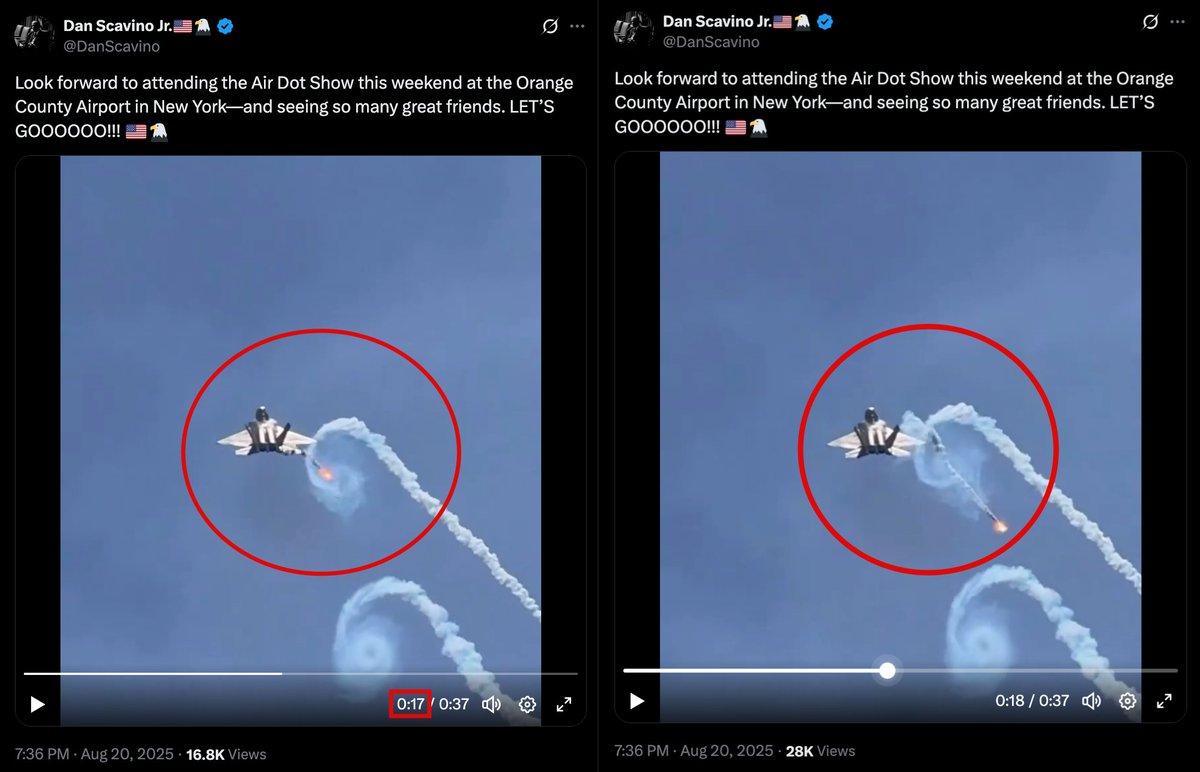 Duphorn⭐️⭐️⭐️ (@_duphorn_) on Twitter photo <a href="/DanScavino/">Dan Scavino Jr.🇺🇸🦅</a> At the 17-second mark, the smoke forms a circle and the rocket creates a slash, together resembling the letter Q. <a href="/DanScavino/">Dan Scavino Jr.🇺🇸🦅</a> At the 17-second mark, the smoke forms a circle and the rocket creates a slash, together resembling the letter Q.
