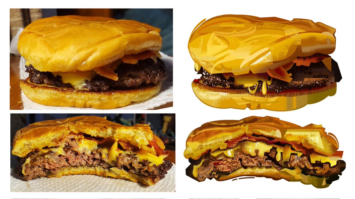 NateDHernandez's tweet photo. Genuine question, are there people that would pay me to draw food? bc I would do it. https://t.co/lr3lRHLINk