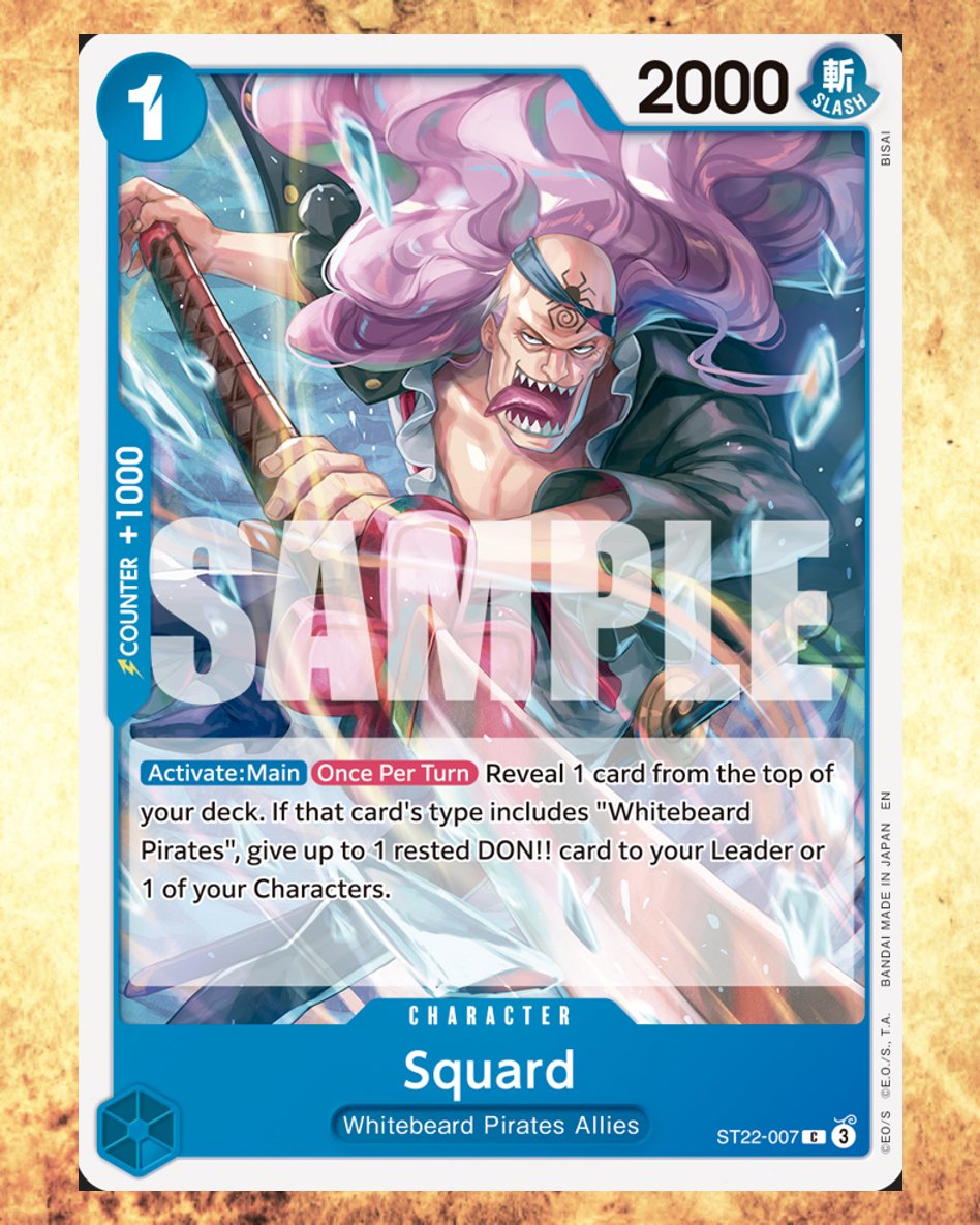 OPCG STARTER DECK -Ace & Newgate- [ST-22] CARD REVEALS: Since in