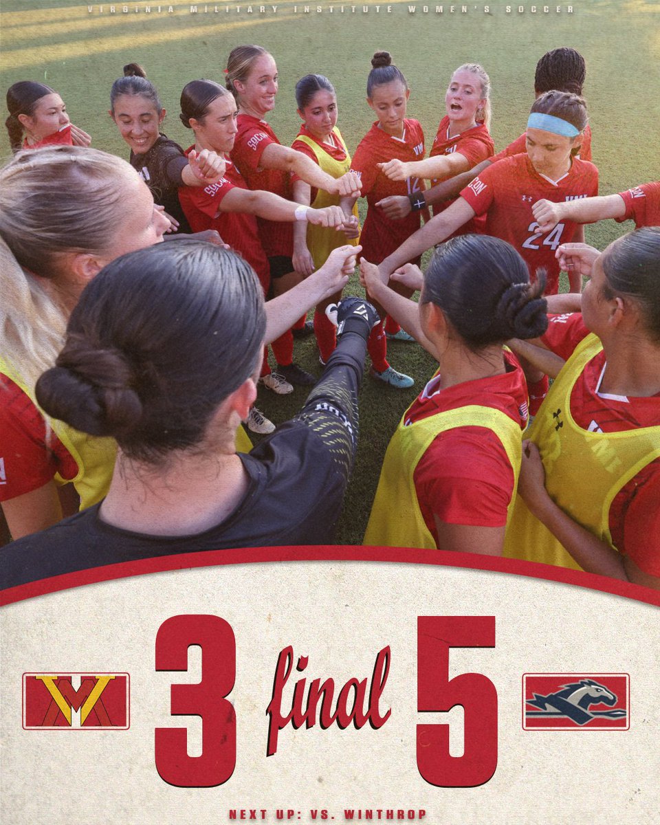 Strong finish from the Keydets!
Junior Samantha Uschold scored her first career goal in the final minute of regulation to help VMI end the game strong in a close loss.

#RahVaMil