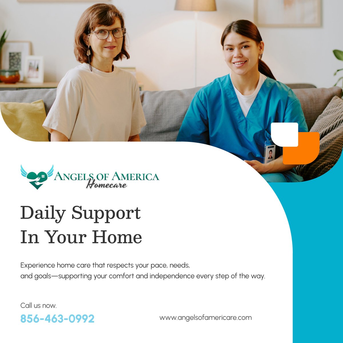 AngelsofAHC's tweet image. Support that feels right at home. We assist with everyday needs while helping you stay independent and comfortable where it matters most. Contact us for care that fits.  🍽️🥦

#MtLaurelNJ #HomeCare #DailyCare #IndependentLiving #ComfortCare