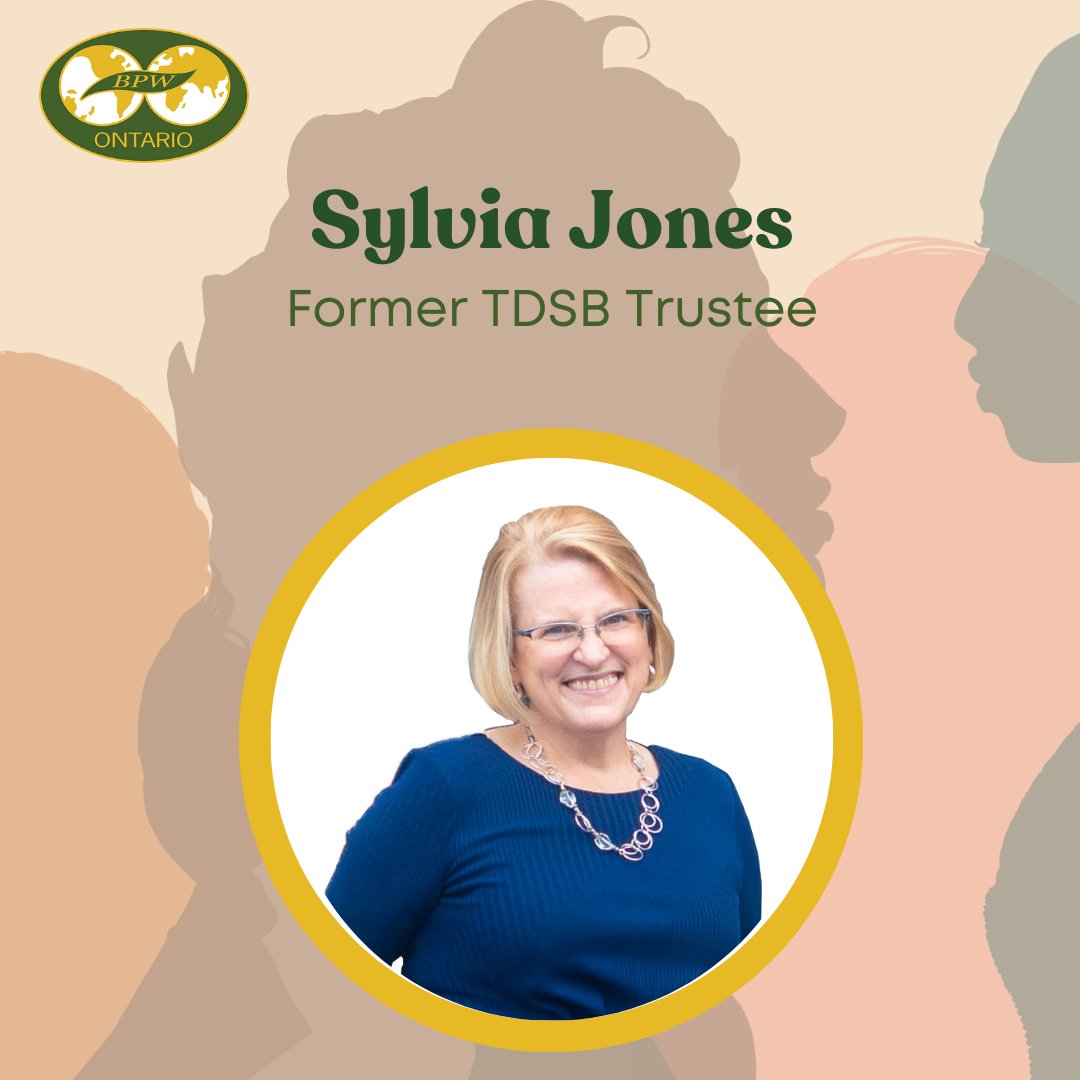 💛💚 Women Wednesday Series 💛💚 

We're celebrating Sylvia Jones, a dedicated advocate for Black &amp; marginalized communities. She supports social policies that improve education and employment for Black Canadians. Link in bio for more on BPW! 

#BPWOntario #Toronto #Leader
