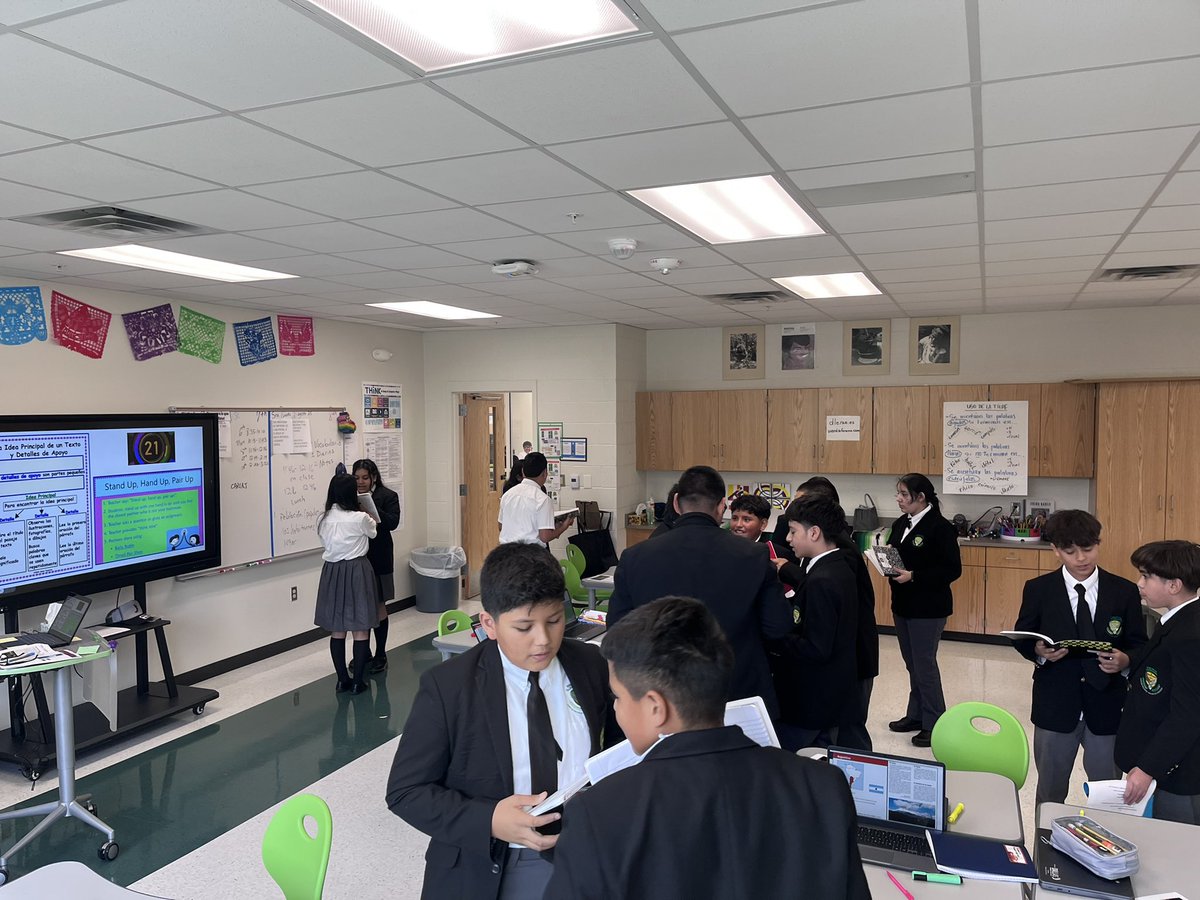 Victor Garcia Alvarez (@victordemo2425) on Twitter photo Today in 7th grade Spanish, students engaged in meaningful discussions about identifying the main idea and supporting details in texts. It’s amazing to see them building critical thinking skills en español! 🇪🇸<a href="/TAGinPG/">School for TAG in Pleasant Grove</a> <a href="/DrReyC/">Dr. Rey Cervantes</a> <a href="/AP_Pegues/">Jonathon Pegues</a> <a href="/MJJackson1906/">Michael Jackson</a> <a href="/duallanguage/">Dual Language Dallas ISD</a> Today in 7th grade Spanish, students engaged in meaningful discussions about identifying the main idea and supporting details in texts. It’s amazing to see them building critical thinking skills en español! 🇪🇸<a href="/TAGinPG/">School for TAG in Pleasant Grove</a> <a href="/DrReyC/">Dr. Rey Cervantes</a> <a href="/AP_Pegues/">Jonathon Pegues</a> <a href="/MJJackson1906/">Michael Jackson</a> <a href="/duallanguage/">Dual Language Dallas ISD</a>