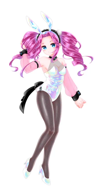 めたんちゃんの誕生日でもある今日はもちろんバニーめたんちゃん(σ'∀`)σ #バニーの日