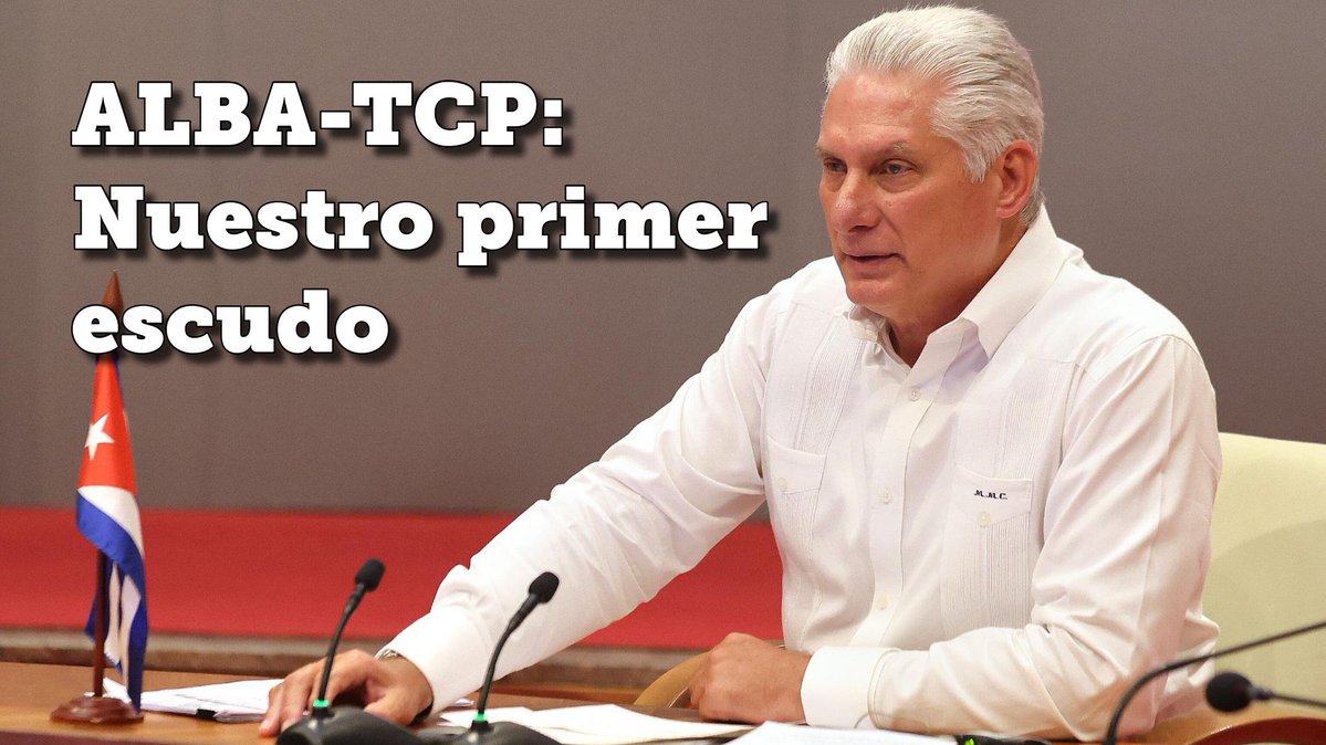Estrella Torres Madrigal (@estrell32286491) on Twitter photo "Que la voz de nuestros próceres y el espíritu de Chávez y Fidel a las puertas del año del Centenario del Comandante en Jefe, nos guíen en esta lucha conjunta". <a href="/DiazCanelB/">Miguel Díaz-Canel Bermúdez</a>
XIII Cumbre Extraordinaria de Jefes de Estado y de Gobierno del ALBA-TCP.
#MiMóvilEsPatria "Que la voz de nuestros próceres y el espíritu de Chávez y Fidel a las puertas del año del Centenario del Comandante en Jefe, nos guíen en esta lucha conjunta". <a href="/DiazCanelB/">Miguel Díaz-Canel Bermúdez</a>
XIII Cumbre Extraordinaria de Jefes de Estado y de Gobierno del ALBA-TCP.
#MiMóvilEsPatria
