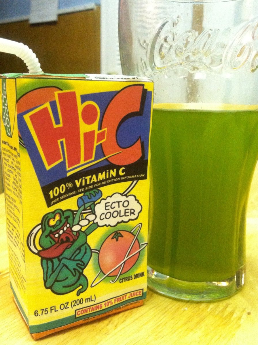 DanielAshley13's tweet photo. #InLovingMemoryOf Ecto Cooler, my favorite childhood drink. There is a recipe to make this at home. I might try it.
#InTheLovingMemoryOf https://t.co/M4yu7StrUB