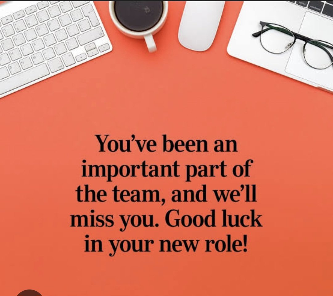 From staff and students we wish Tim all the best in his new role