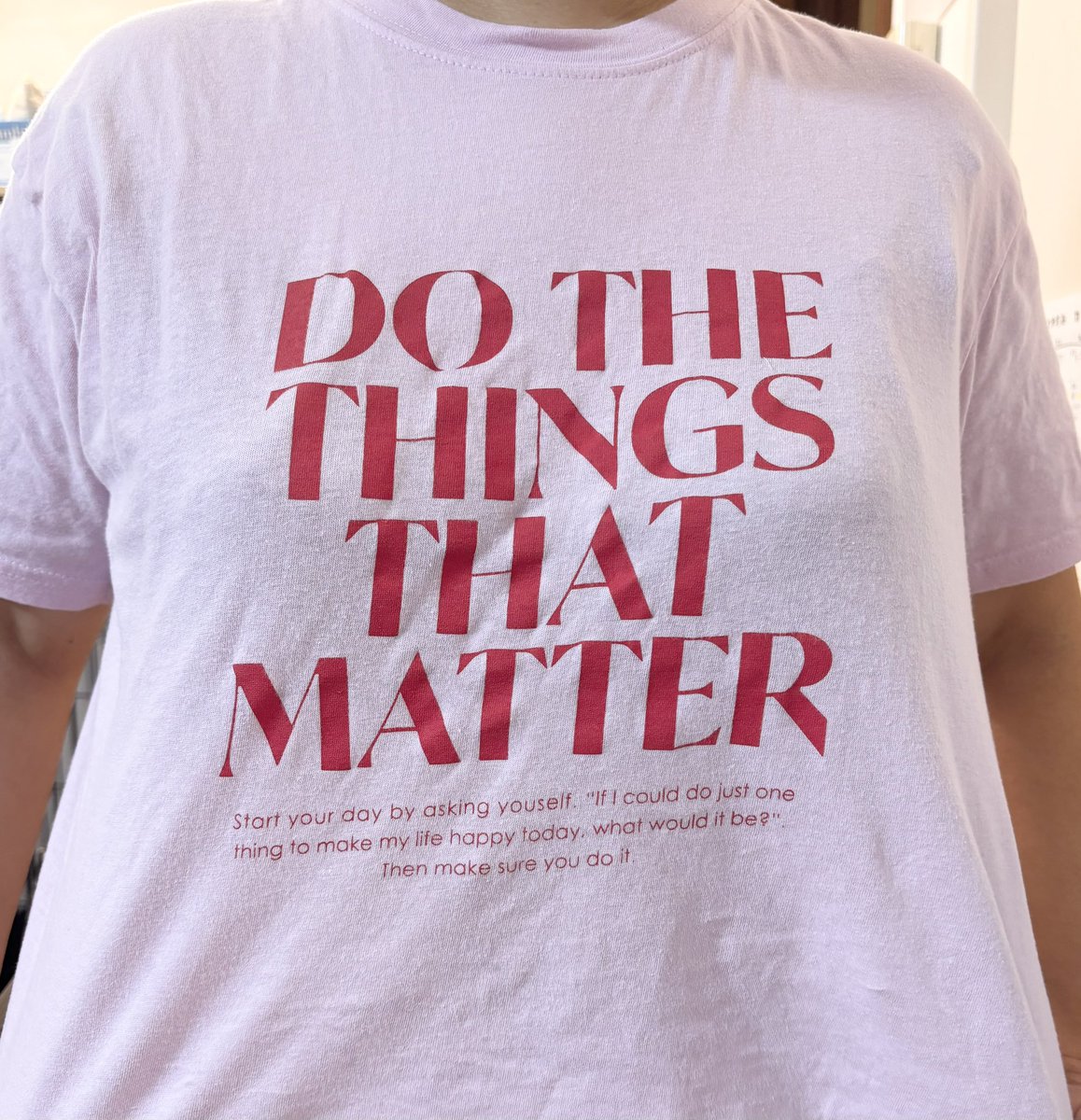 miel0917's tweet photo. Do the things that  matter.
Start your day by asking yourself.
" If could do just one thing to make my life happy today, what would it be?"
Then make sure you do it. https://t.co/NZd6Ou0FZR