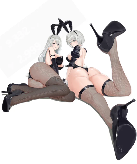 バニーたくさん描いてる #バニーの日