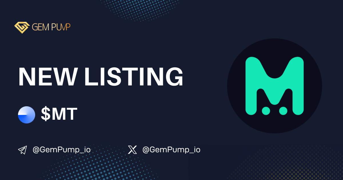 👏#MT listed on GemPump.io 🤝@GemPump_io

📄CA:0xFf45161474C39cB00699070Dd49582e417b57a7E
 🌐TG：t.me/mint_club

 ✖️X：x.com/MintClubPro

💎GemPump：gempump.io/token/minttoken

 #gempump #memecoin #100xgem