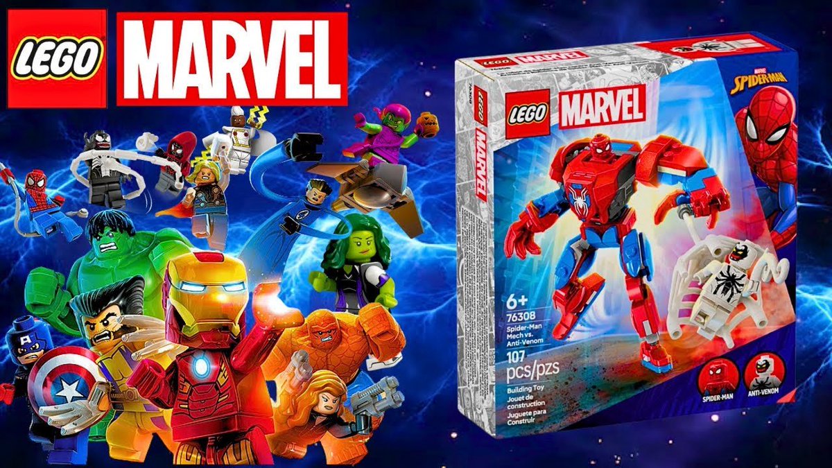 LEGO MARVEL 76308 SPIDER MAN MECH VS ANTI VENOM
youtu.be/7HET7zGmsH4