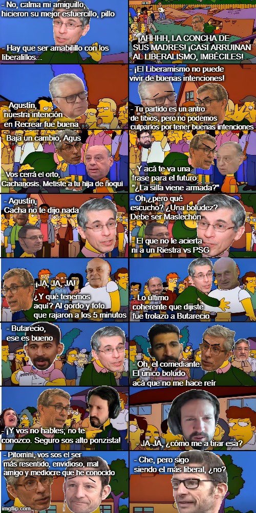 Les traigo material robado, que el negro robó por ahí…