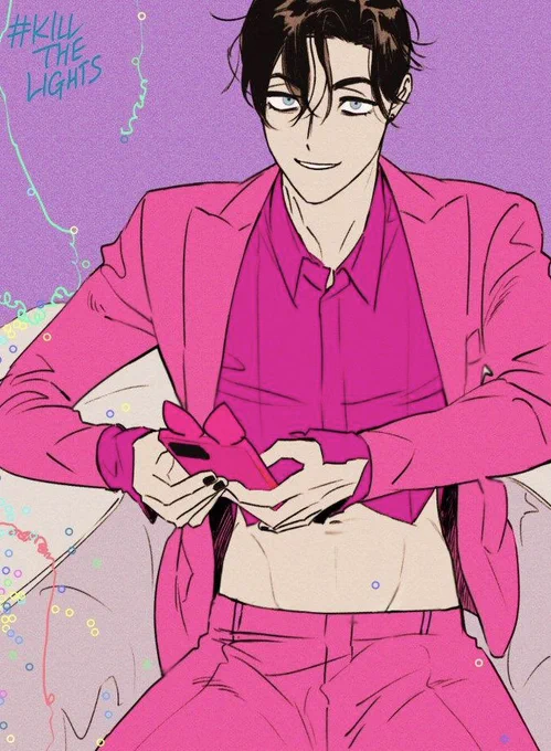 big fan of HJYJ x 'Kill the Lights' similarly... but instead of bodyswap it's BL-novel isekai with han yoojin having to deal with haley rusk's hot pink playboy bunny wardrobe...and body piercings... hahaha https://t.co/Ec1LczZY0g 