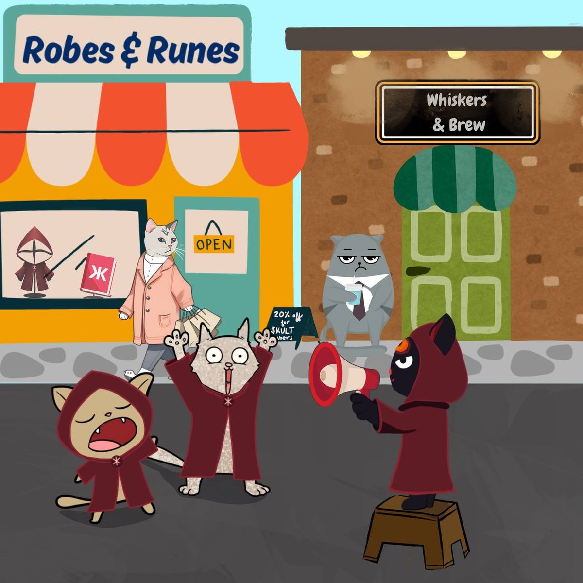 ᚷᛗ
Time to recruit 📢
ᛏᛖᛚᛚ ᚤᛟᚢᚱ ᚠᚱᛁᛖᚾᛞᛋ

#JoinTheKult