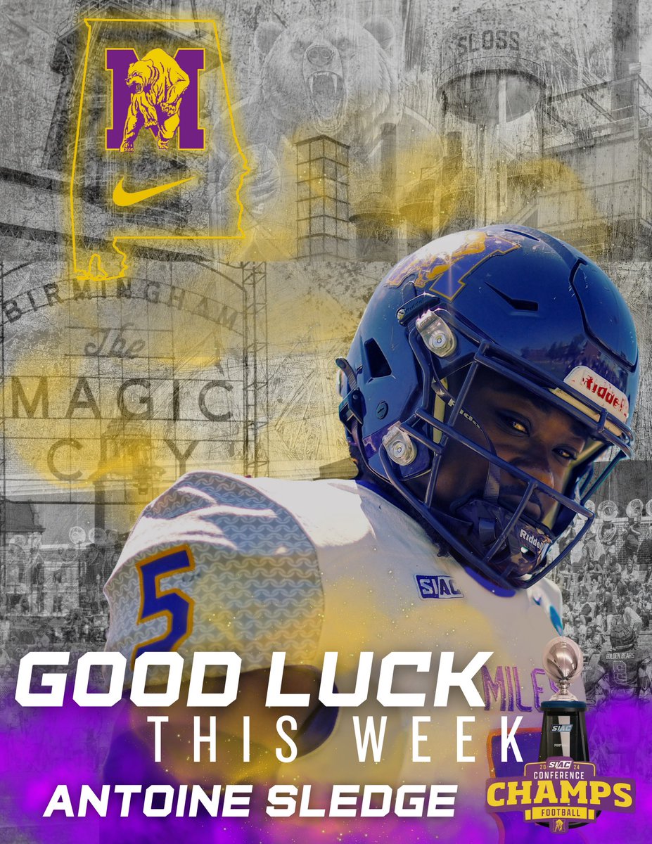 Antoine sledge (@asledge11) on Twitter photo Thanks for the love ๐ฃโช๏ธ<a href="/DaphneFBTrojans/">Daphne Trojans Football</a> <a href="/HallTechSports1/">Hall-Tech Sports</a> <a href="/miles_football/">Miles College Football</a> Thanks for the love ๐ฃโช๏ธ<a href="/DaphneFBTrojans/">Daphne Trojans Football</a> <a href="/HallTechSports1/">Hall-Tech Sports</a> <a href="/miles_football/">Miles College Football</a>