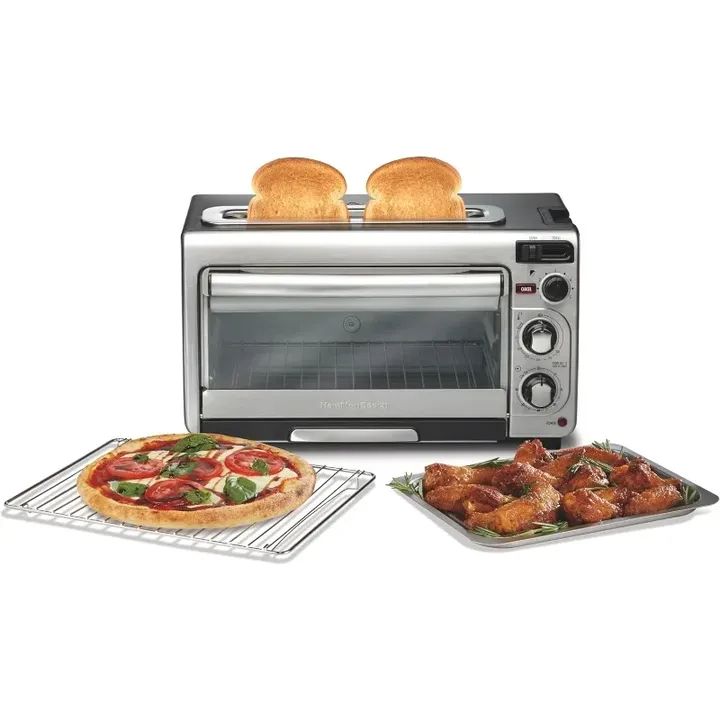 GoodsHomestead's tweet image. 🔥 Upgrade Your Kitchen Game!
Simplify breakfast, snacks, and baking with this Toaster Oven + Long Slot 2-Slice Toaster Combo. Perfectly designed homesteadhavengoods.com/products/toast…

#ToasterOven #LongSlotToaster #KitchenEssentials #HomeAppliances #SmallAppliances #KitchenUpgrade #Modern