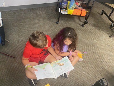 These amazing 3rd grade readers practiced their fluency with a partner and learned what it means to annotate a text. <a href="/JBS_Principal/">Amy Sutton</a>