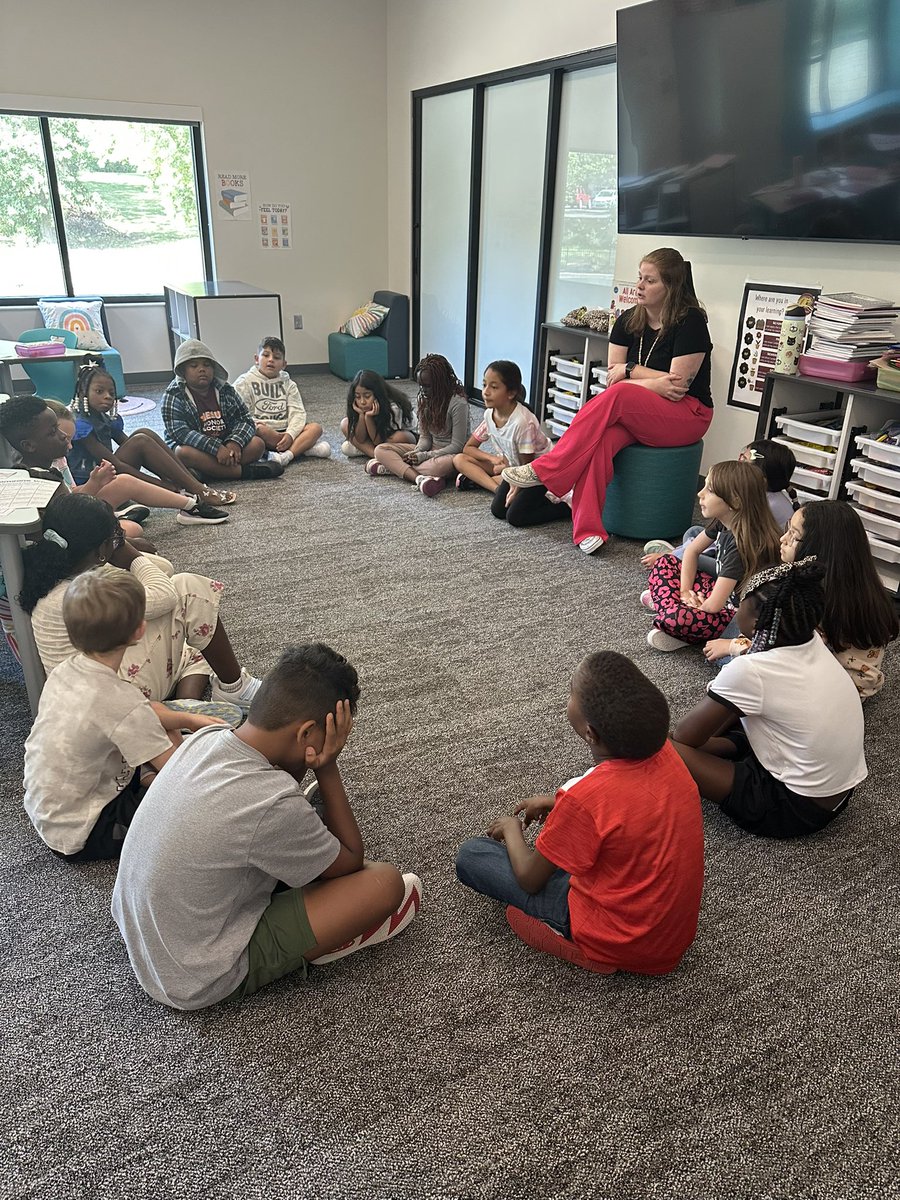 Community Circles are going strong <a href="/Crestview_NKC/">Crestview Elementary</a>