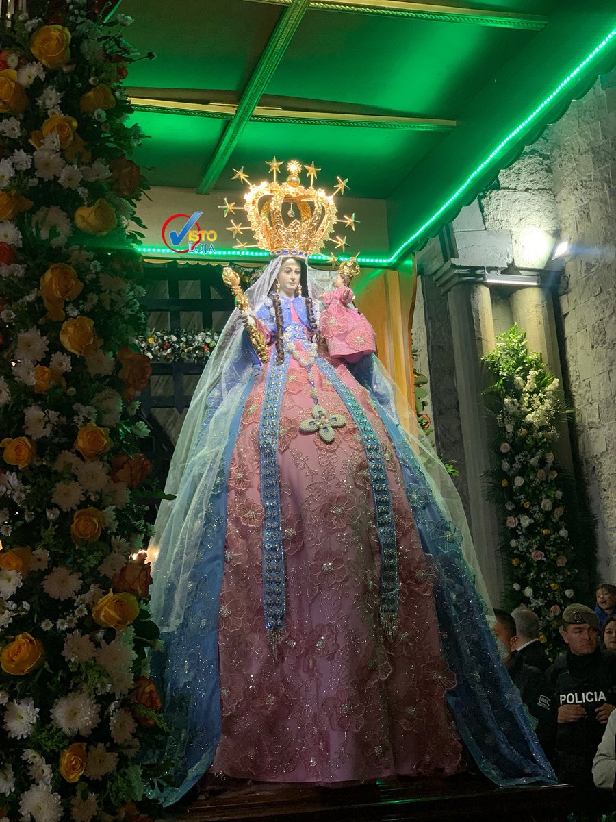 Que tu presencia nos llene de paz, bienestar, salud y alegría. 

Bienvenida Reina Coronada del Cisne a Loja. 

Te recibimos con el corazón llene de fe y esperanza. 🙏🏻