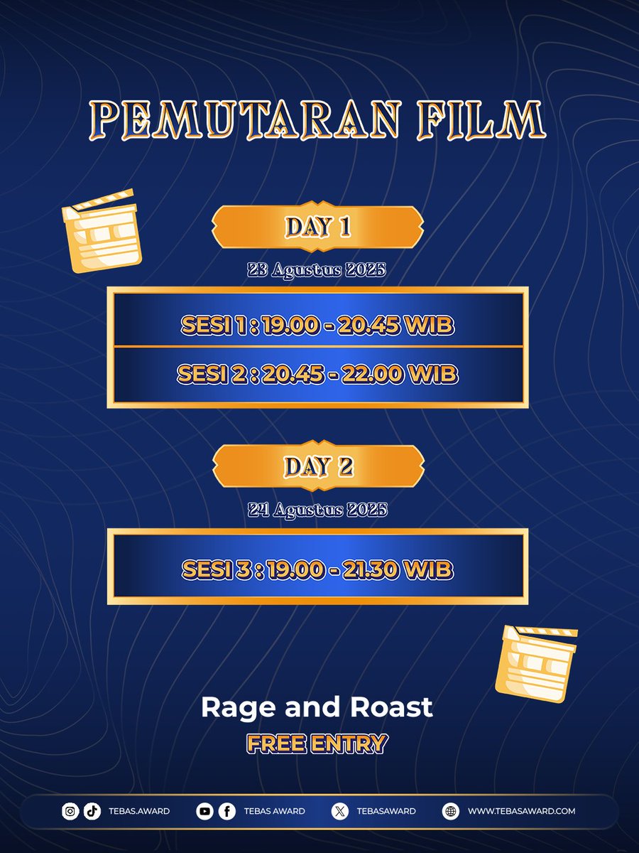 Hi Kreator Multimedia Se-Nusantara! Udah siap belum nih buat dua hari penuh keseruan di TEBAS SHOW UP KARYA 2025? Kali ini kita nggak cuma ngasih ruang buat karya, tapi juga bikin sebuag momen yang nggak bakal terlupakan!