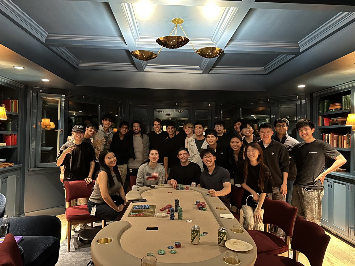 Rich (@im_rich_zou) on Twitter photo We at <a href="/parable_vc/">Parable</a> & <a href="/SusaVentures/">Susa Ventures</a> hosted a poker night with <a href="/Alfred_Lin/">Alfred Lin</a>, <a href="/chadbyers/">Chad Byers 🦍</a>, <a href="/apartovi/">Ali Partovi</a> & <a href="/anneleeskates/">Anne Lee Skates</a>, alongside rising young builders from xAI, OAI, Interaction, Etched, Cognition.
What excites me most is how many of these young operators are eager to build in We at <a href="/parable_vc/">Parable</a> & <a href="/SusaVentures/">Susa Ventures</a> hosted a poker night with <a href="/Alfred_Lin/">Alfred Lin</a>, <a href="/chadbyers/">Chad Byers 🦍</a>, <a href="/apartovi/">Ali Partovi</a> & <a href="/anneleeskates/">Anne Lee Skates</a>, alongside rising young builders from xAI, OAI, Interaction, Etched, Cognition.
What excites me most is how many of these young operators are eager to build in