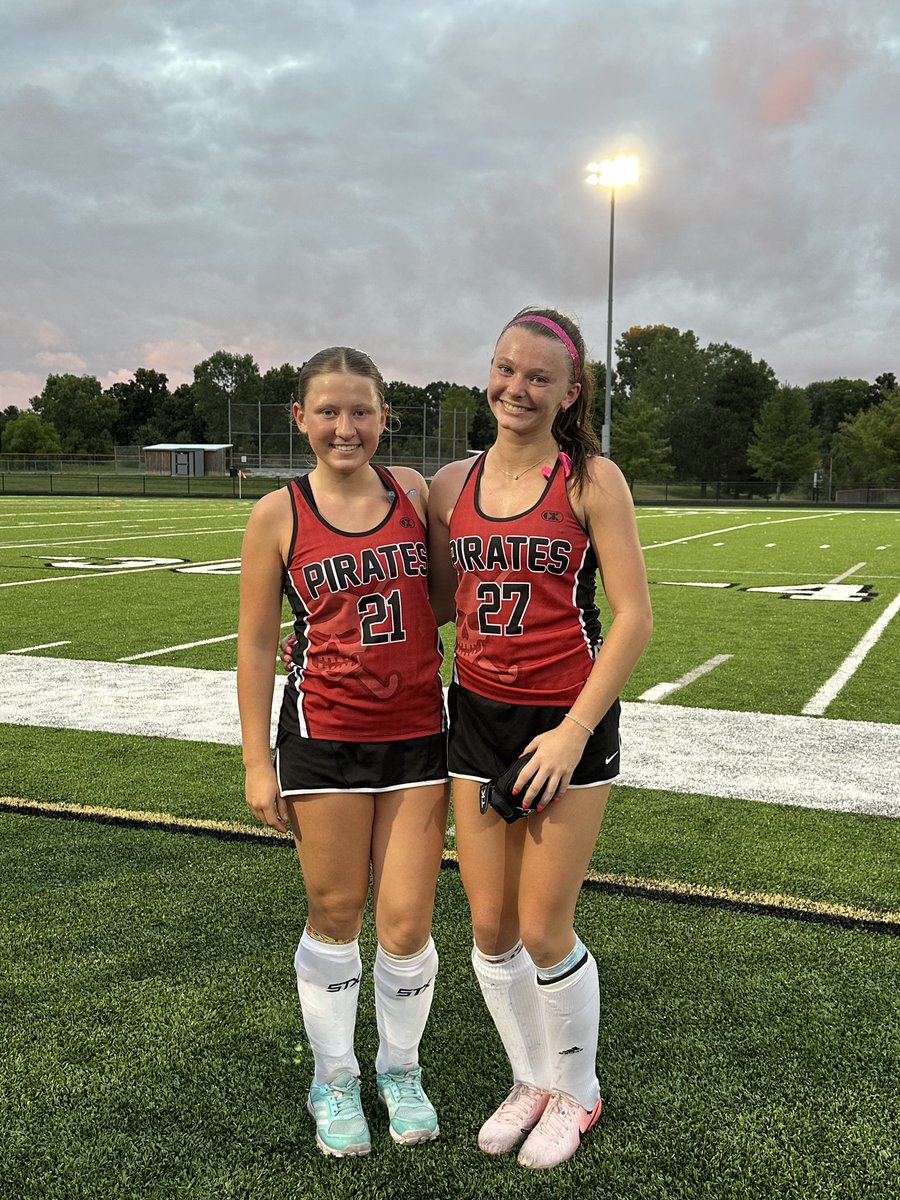 Congrats to the Pinckney field hockey squad, which opened its season with a 2-0 victory at Brighton! Natalie Pease &amp; Rylee Girard scored the Pirate goals, while Julia Garcia assisted on both. Pinckney resumes action Friday with an SEC crossover at Skyline.