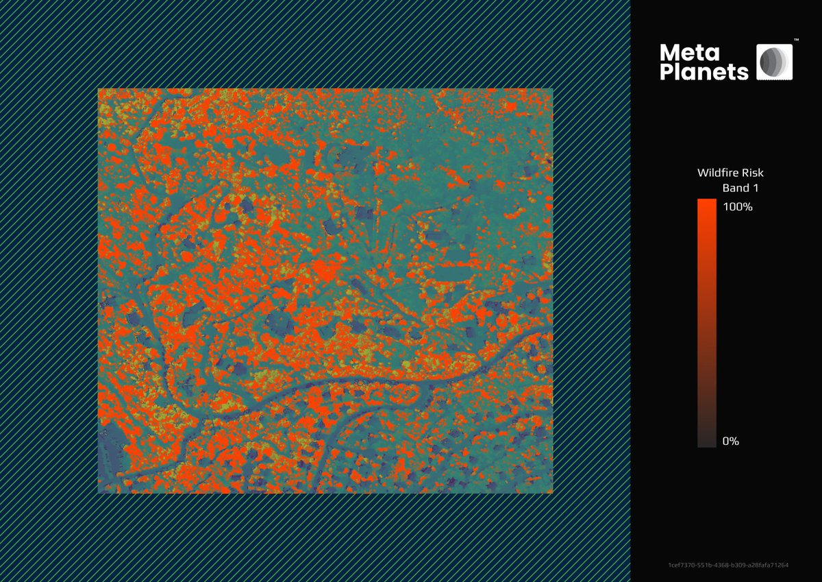 MrSpaceVoyager's tweet image. An early preview of @MetaplanetsOS vegetation monitoring