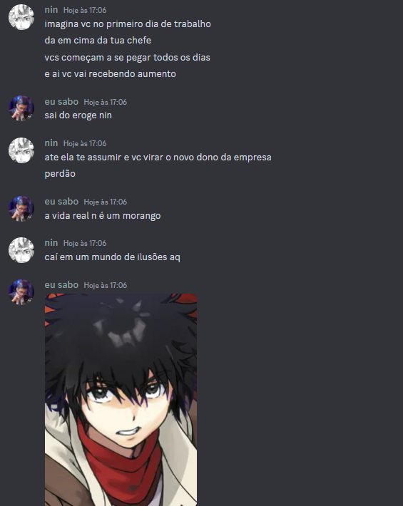 ContextOf53404's tweet image. O cara tentando ser contratado pelo perfil do zap é fogo kkkkkkkkk
nasceu pra ser mei ou jovem aprendiz de morador de rua, não tem como
"ave, império"