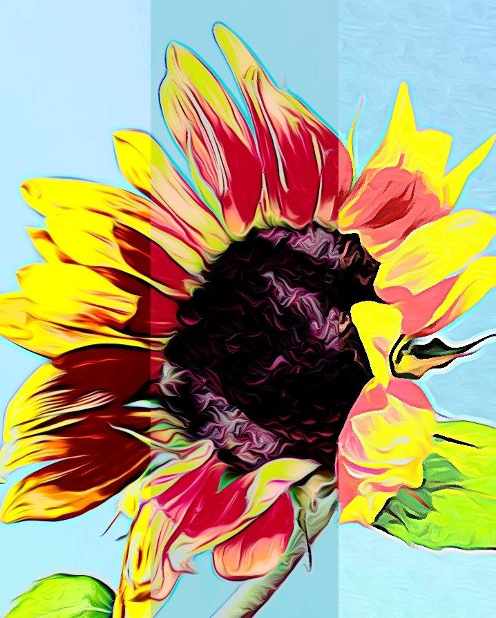 Some floral eye candy for your tired eyes 
(My pics getting more traction than my politics it seems - you guys want more of my art? Hehe)