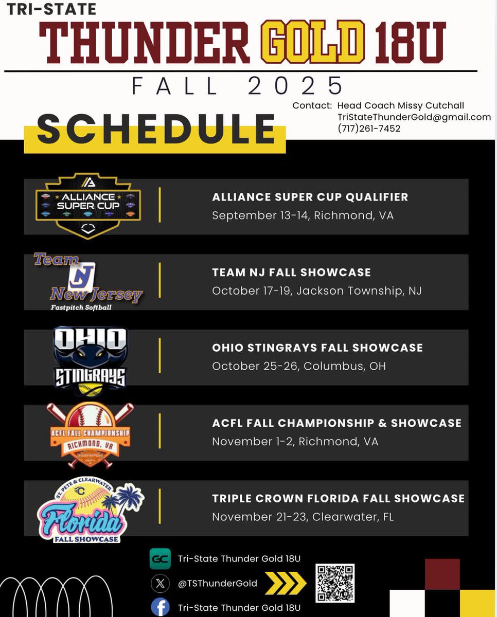 A look ahead for this fall!

<a href="/TSThunderGold/">Tri-State Thunder Gold 18U</a>