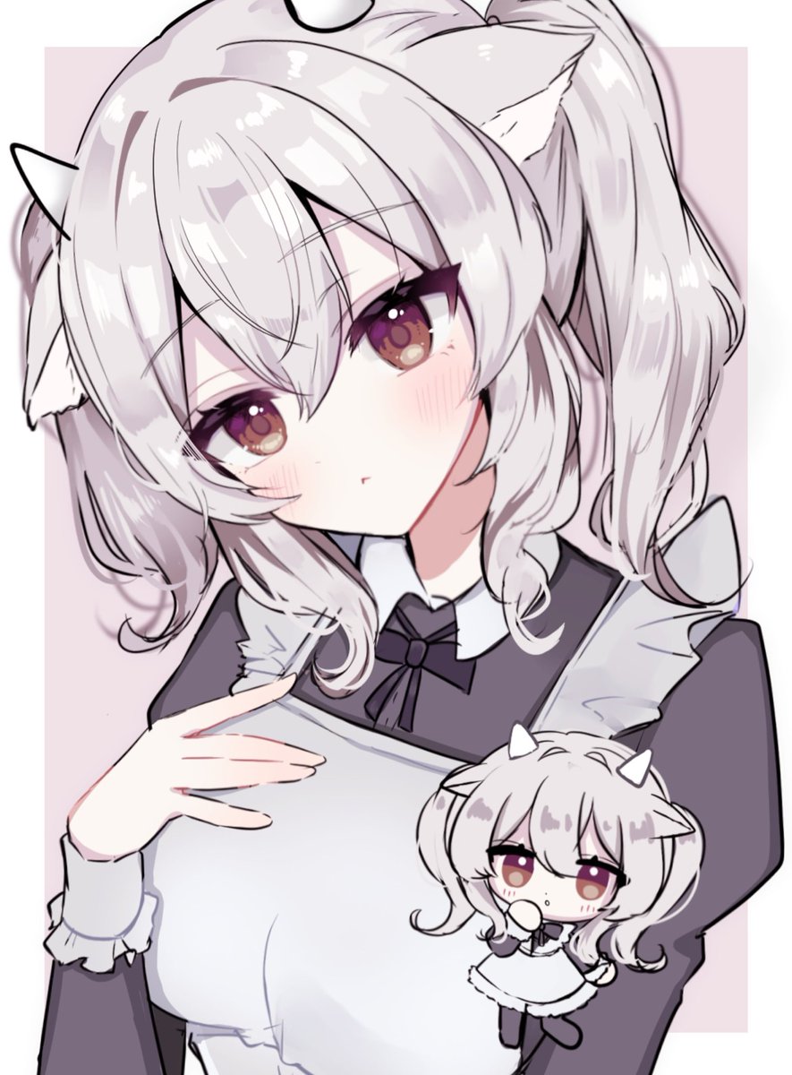 息抜きにミルティナ🐮 #VRChat #VRCイラスト