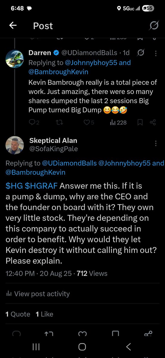 Darren <a href="/UDiamondBalls/">Darren</a> couldn't answer my question, so he blocked me. Good riddance.