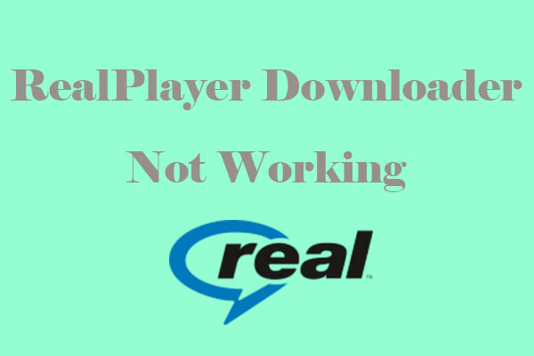 LiburLuo's tweet image. Are you still finding ways to fix RealPlayer Downloader not working? You can use MiniTool Video Converter as the RealPlayer Downloader’s alternative and save videos without any limitations. youtubedownload.minitool.com/youtube/realpl… via @MiniTool_