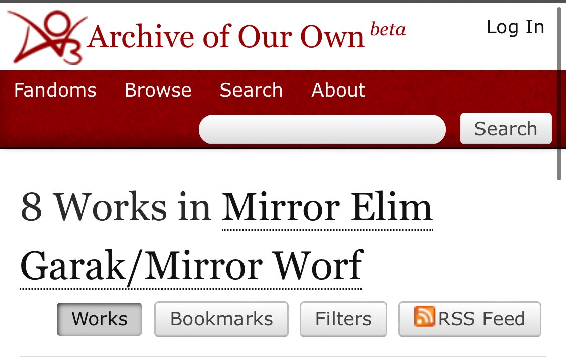 Reminding everyone once again about how little there is of this on AO3