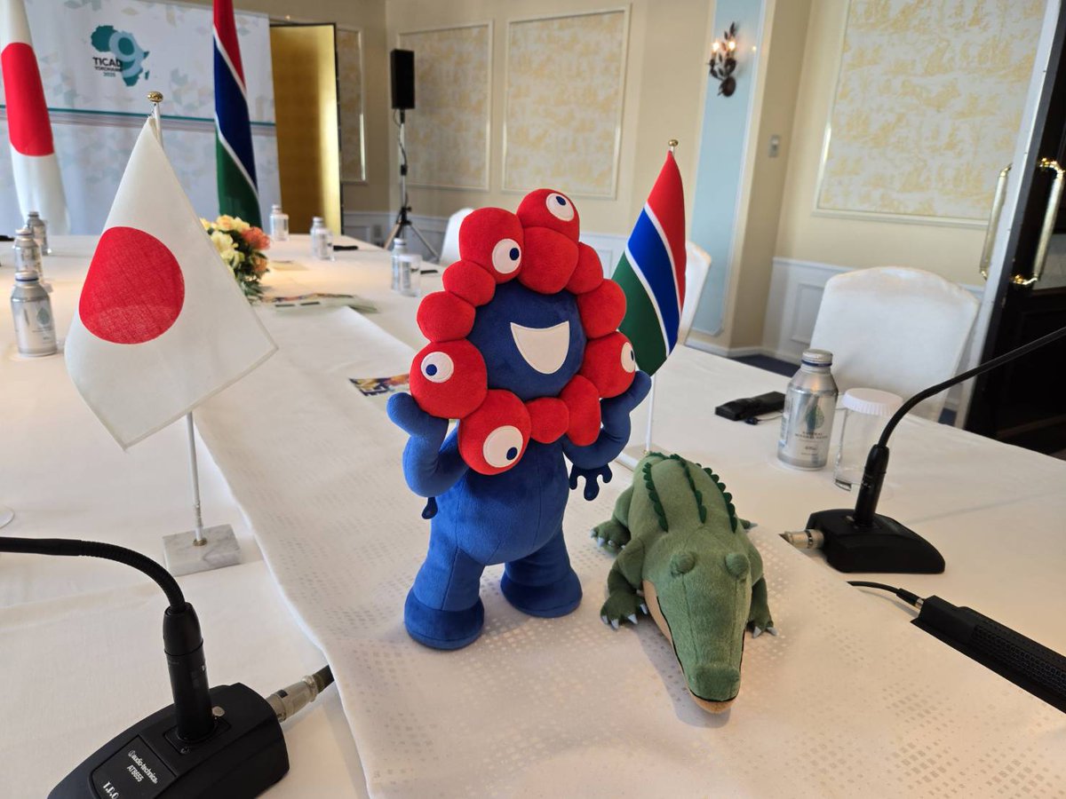 shigeruishiba's tweet photo. ガンビア共和国　ジャロウ副大統領との会談。法の支配と民主主義という共通の価値観のもと、人材育成、観光開発などの発展につき話し合いました。 https://t.co/ymXG8l424p