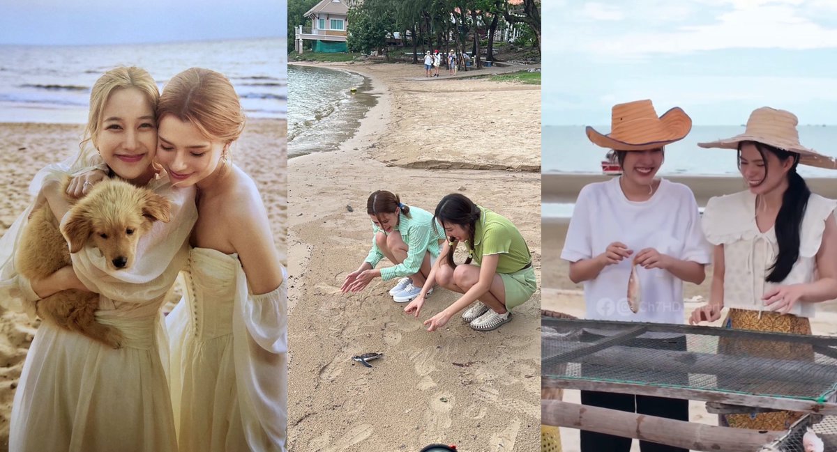 "Here there is the beach, the sky, the dog, the turtle crawling, the fish drying and you."

so sweet ☺️

THE AIR Q11 SHOOTING
#เสน่หาวาโยคิว11