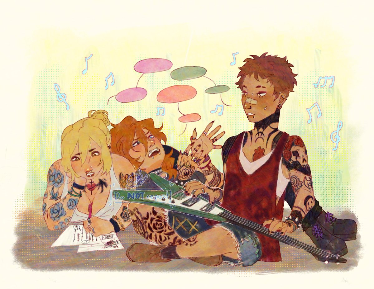 Day 6: Rockstar AU
 
[#文スト #BSD #CHUUYAWEEK2025 #Chuuya]