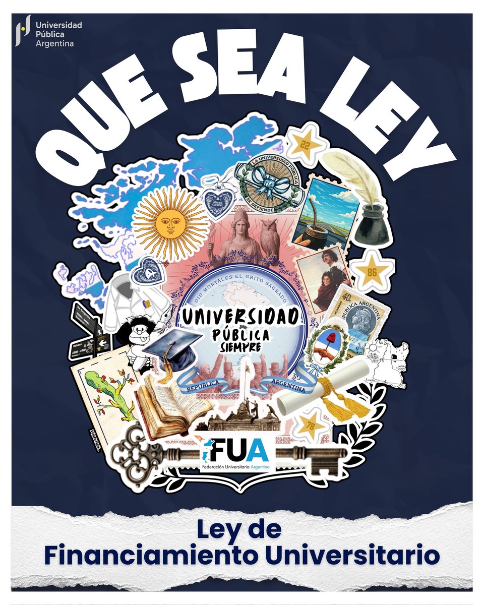 <a href="/SenadoArgentina/">Senado Argentina</a>

Senadores, mañana habrá 2 millones de estudiantes mirándolos. 

No desperdicien la posibilidad de hacer historia, de devolverle a la 🇦🇷 un poco de la dignidad que nos falta desde el 10 de Diciembre de 2023. 

Por por el futuro de nuestro país. 

#QueSeaLey