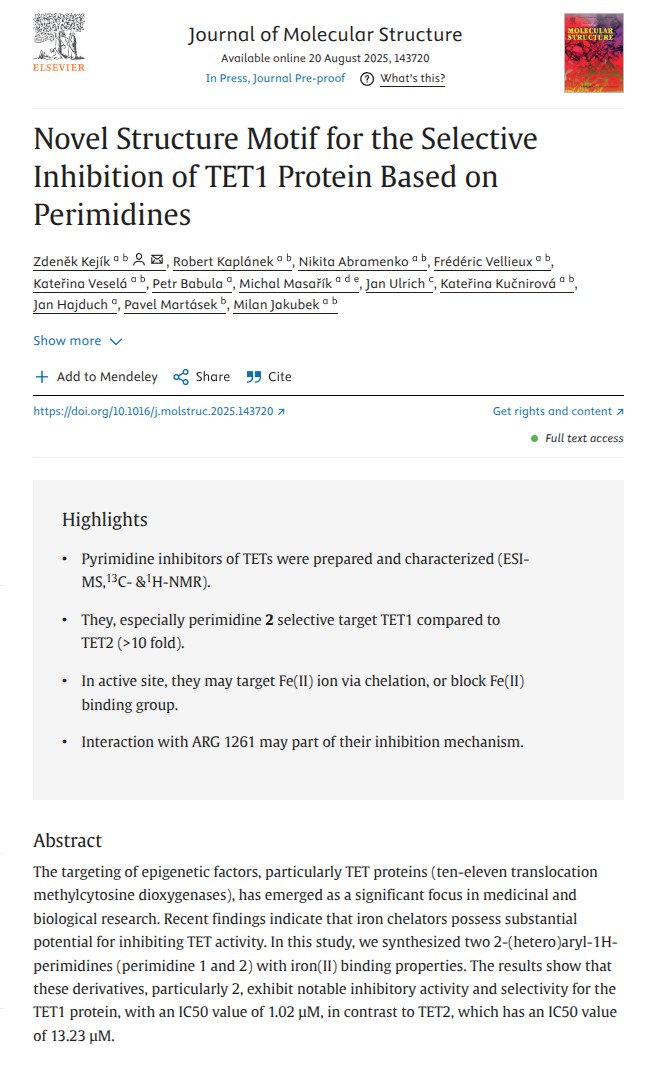 Appeared on the journal's web site on 20-08-2025