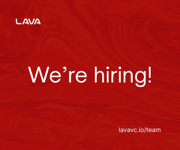 🚀 Want to shape the future of finance in Africa at the intersection of VC, Web3 &amp; AI?

<a href="/lavavc_/">LAVA</a> is hiring remotely:
🔹 Intelligence &amp; Ops Analyst
🔹 Technical Research Analyst
🔹 Master of Narratives

No CVs. Just show how you think with a task. 

👉 lavavc.io/workwithus