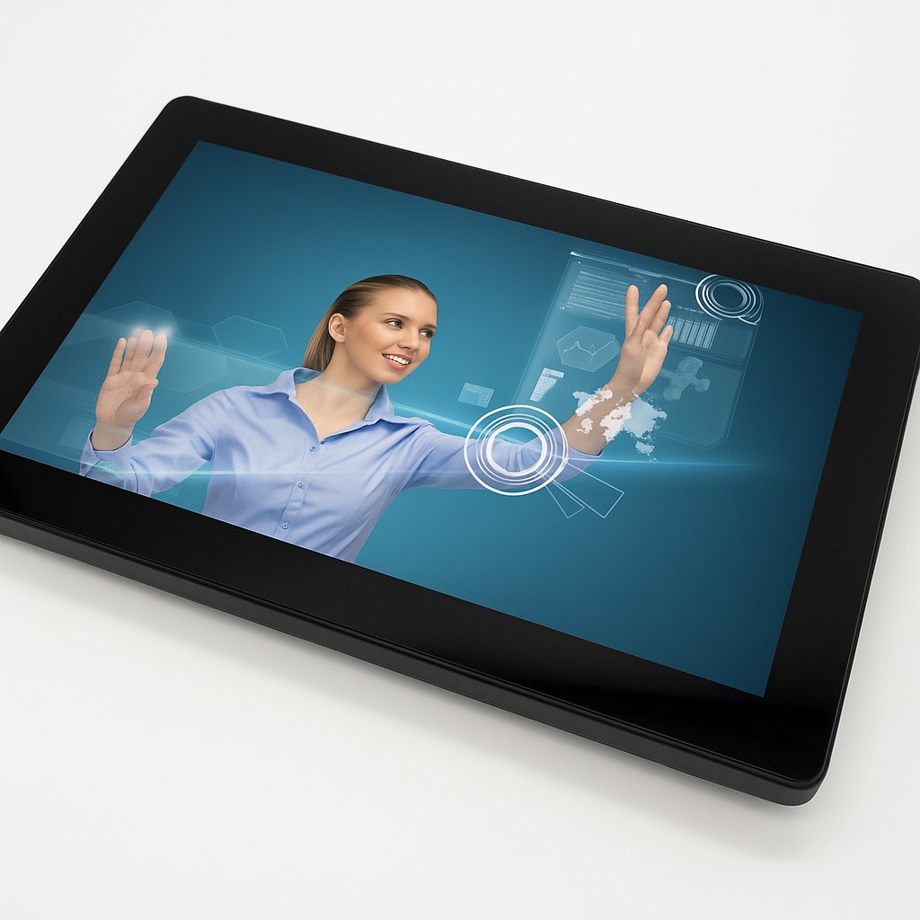 ITDDisplay's tweet image. 💡 Innovation in your hands!
The ITD 10.1&quot; Zero-Bezel PCAP Touch Android Panel PC offers:
✔ 10-point touch precision
✔ Rugged IP65/NEMA-rated design
✔ Energy efficiency &amp;amp; sleek style
Perfect for kiosks, terminals &amp;amp; automation.
#PanelPC #HMI #IndustrialTech