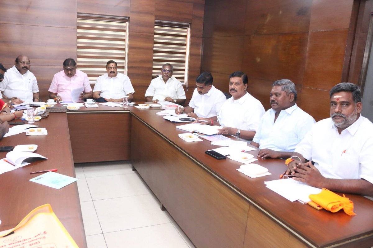 BlrNirmal's tweet photo. Conducted a meeting with State leaders and Executive functionaries of @BJP4Puducherry to strategise for the upcoming elections.

In this meeting State President Sri @RamalingamMla, HM Sri @ANamassivayam , other Ministers, MLA's, State office beares, Senior leaders were present. https://t.co/xomLCHC4xJ