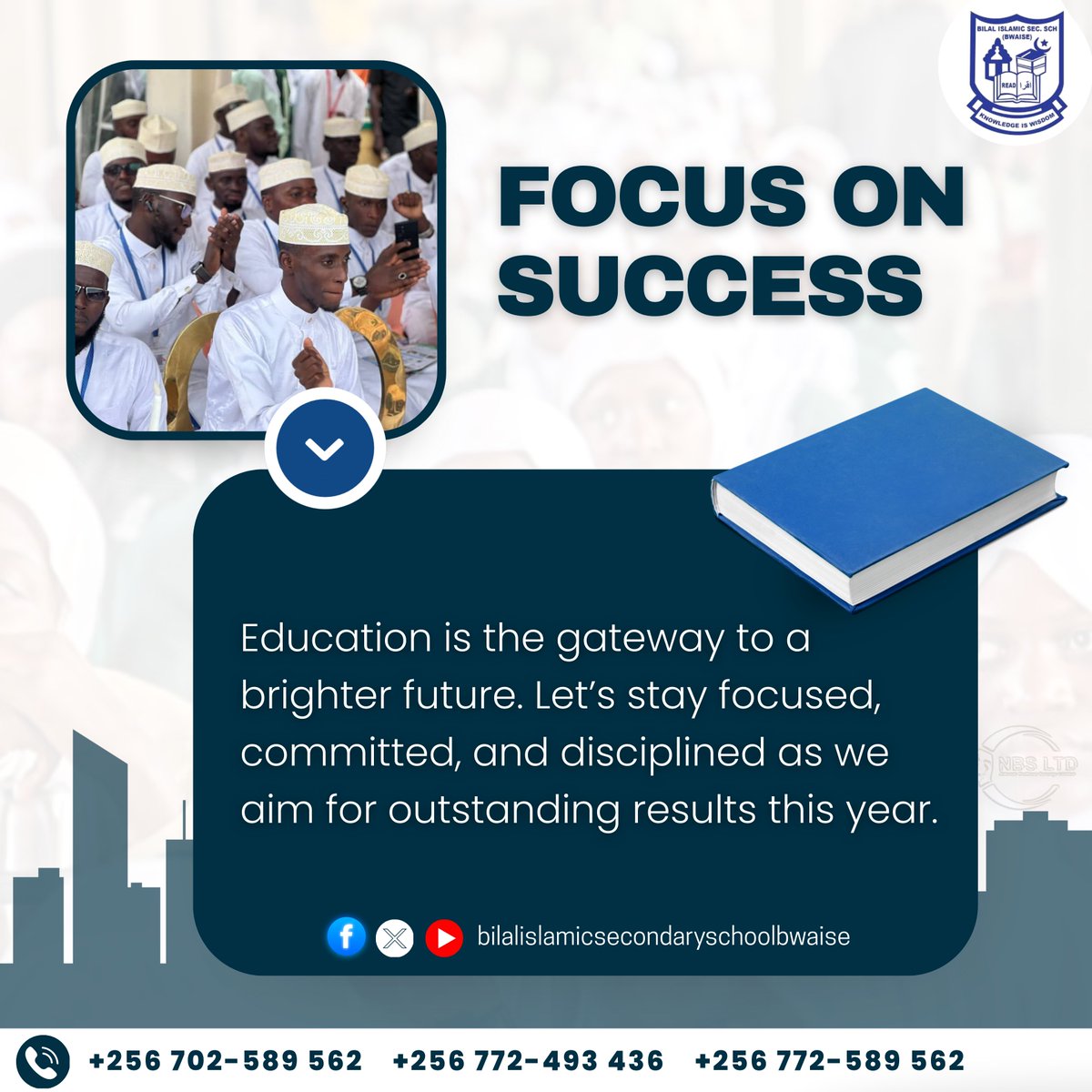 BilalBwaise's tweet photo. Education is the key to success—stay focused, committed, and disciplined for a brighter future.#education #academicsuccess #Airdrop #LeaguesCup #ImPerfect https://t.co/QUBTtG287Y