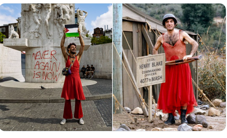 Preek! 

Costas is een klassieke aandachtsjunk die via de oorlog in Gaza enige bekendheid wil krijgen. Welnu, schat, dat is je prima gelukt, want je staat in de HP (ondanks mijn mantra Stop Making Stupid People Famous). Deze opportunistische cheerleader van Hamas zou het goed