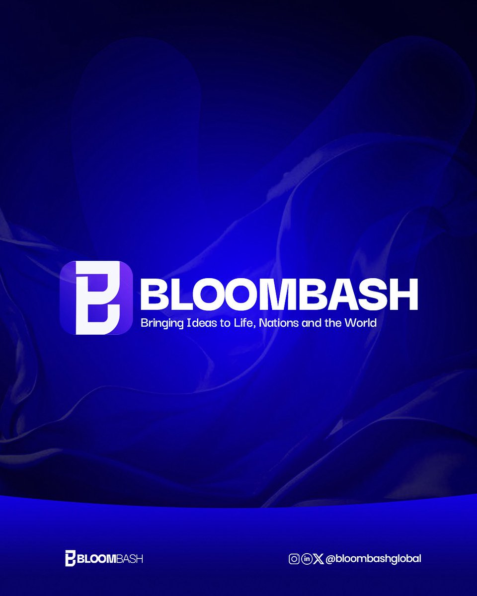 BloomBashGlobal's tweet image. Sometimes the best journeys begin quietly.
One step, one idea, one hello.
Today, we take that step as BloomBash.
A place where ideas grow into innovation and visions turn into real impact.
This is only the beginning, and we invite you to walk this journey with us.
#BloomBash