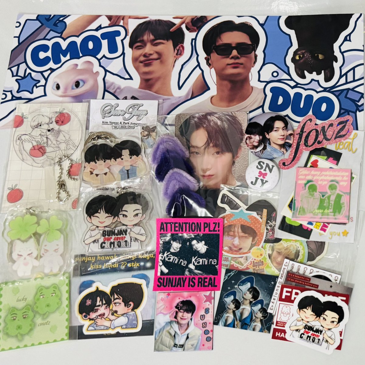 sunooyeouu's tweet photo. Thank you @sunjaydistrict and sunjayists ! thank you rin po sa freebies~ first time ko umattend ng ship cse hehe 🦊🐈⬛✨
#SUNsDatingTheJONGster #SUNsDatingTheJENGster
#SUNOO #JAY #FOXZ
#SUNJAYDAY2025 https://t.co/g0XnWnly3O