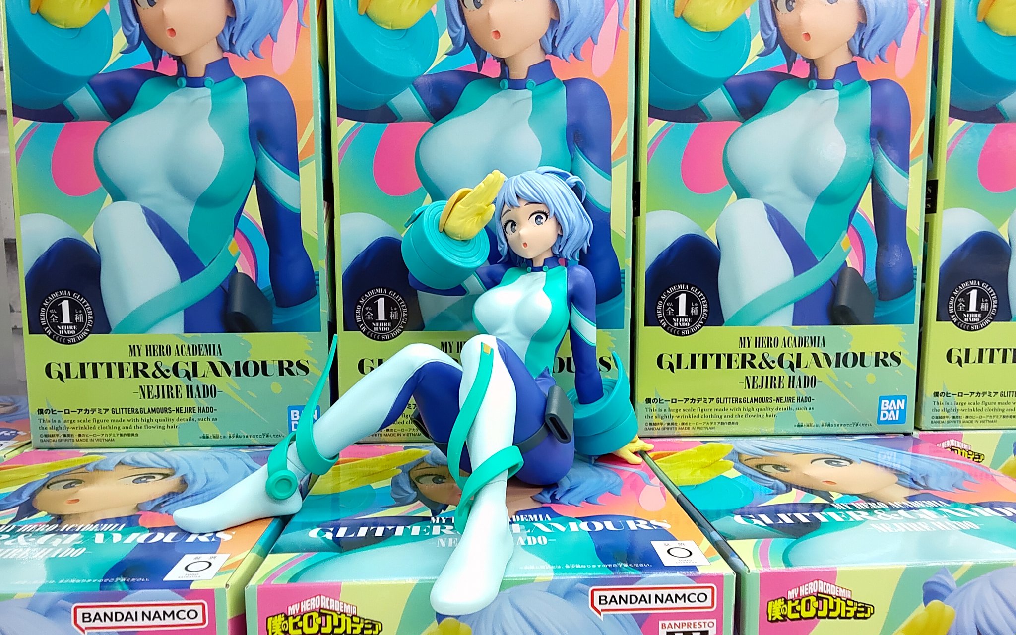 ヒロアカ　フィギュア　GLITTER&GLAMOURS　波動ねじれ　20個 僕のヒーローアカデミア GLITTER&GLAMOURS 波動ねじれ