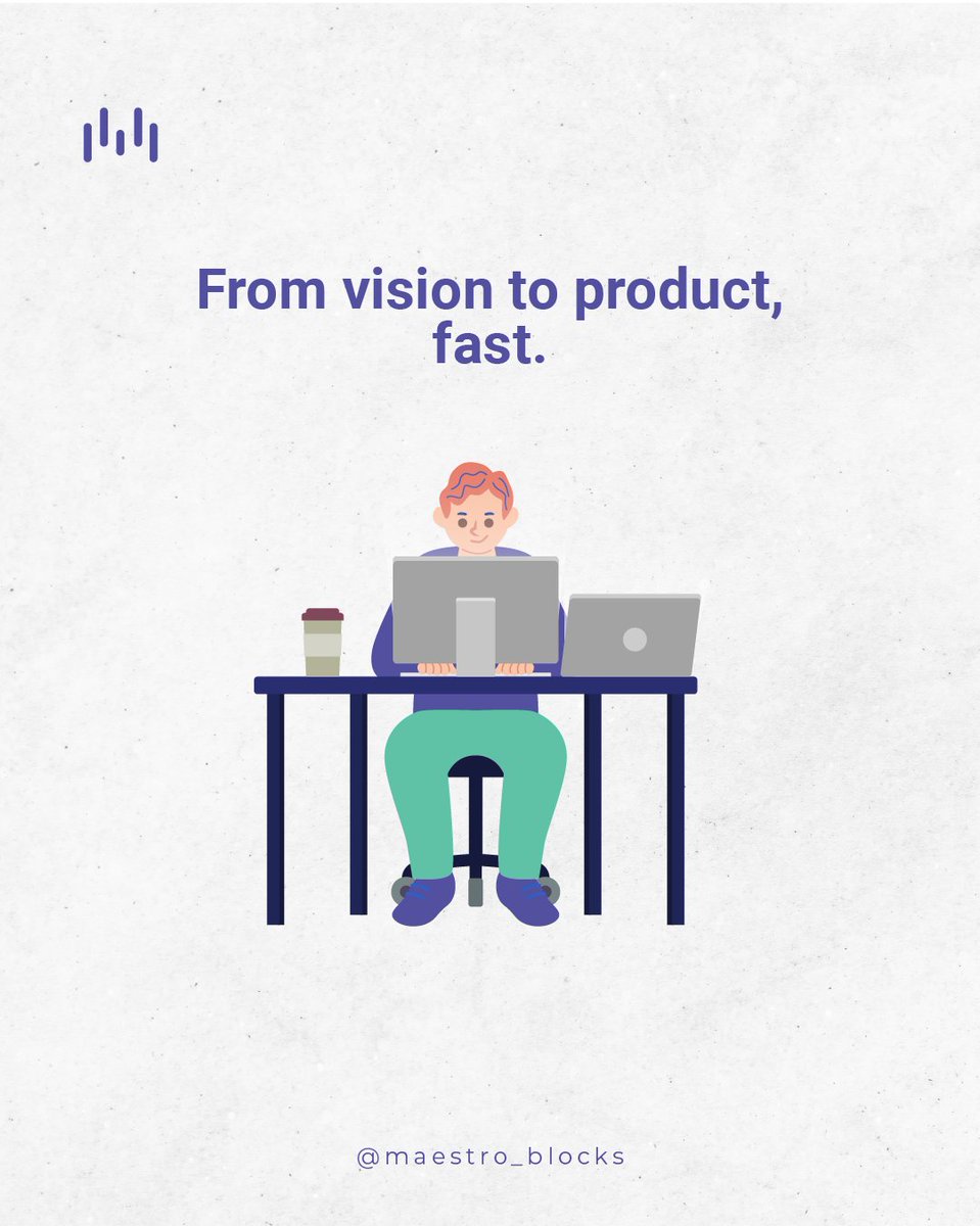 Maestro_Blocks's tweet photo. Have an idea? Maestro Blocks helps you turn it into a real solution in no time. https://t.co/cEiw10rFL6