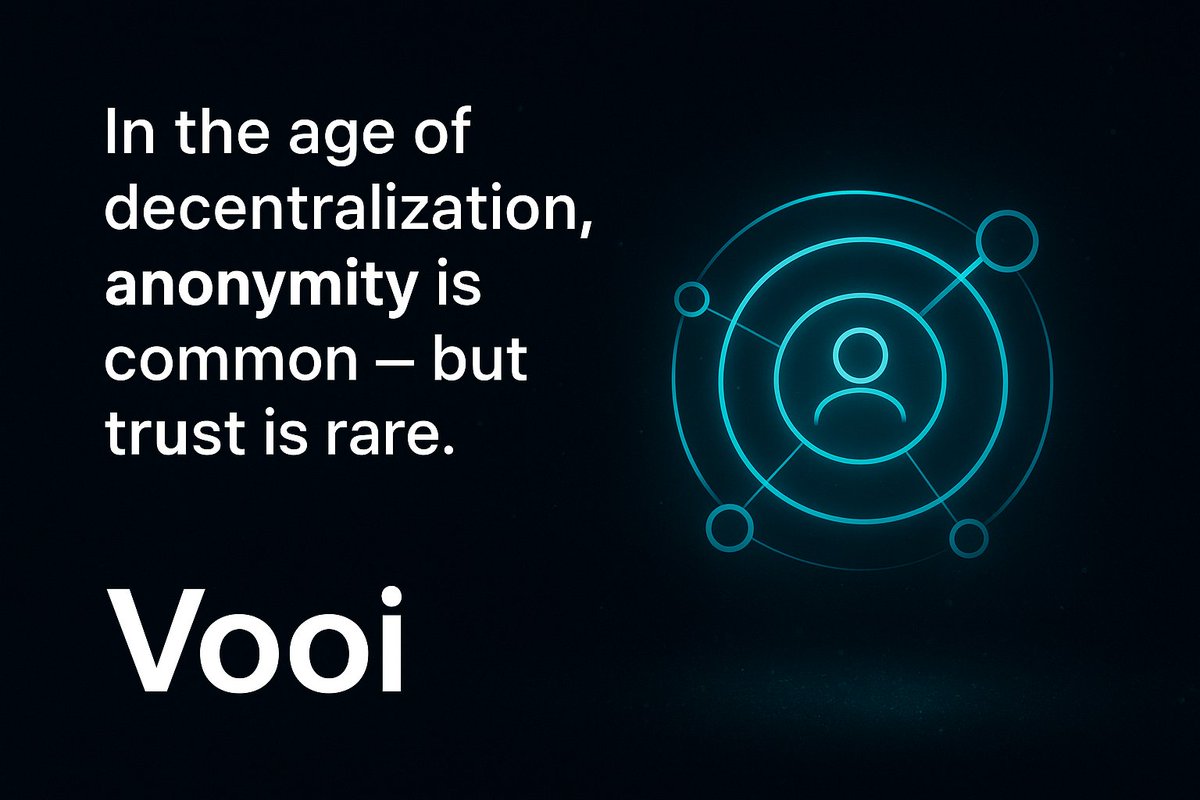 Official_adeyem's tweet image. It’s not about who you claim to be, but what your on-chain journey reveals.
With Vooi, your reputation becomes your signal of truth in a world of noise.

@vooi_io